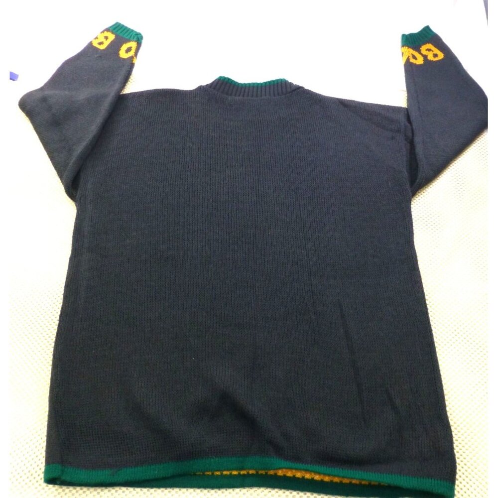 VTG Snoopy & Friends Halloween Boo Sweater Medium Made In USA Ghost & Haunted Ho - Picture 2 of 10